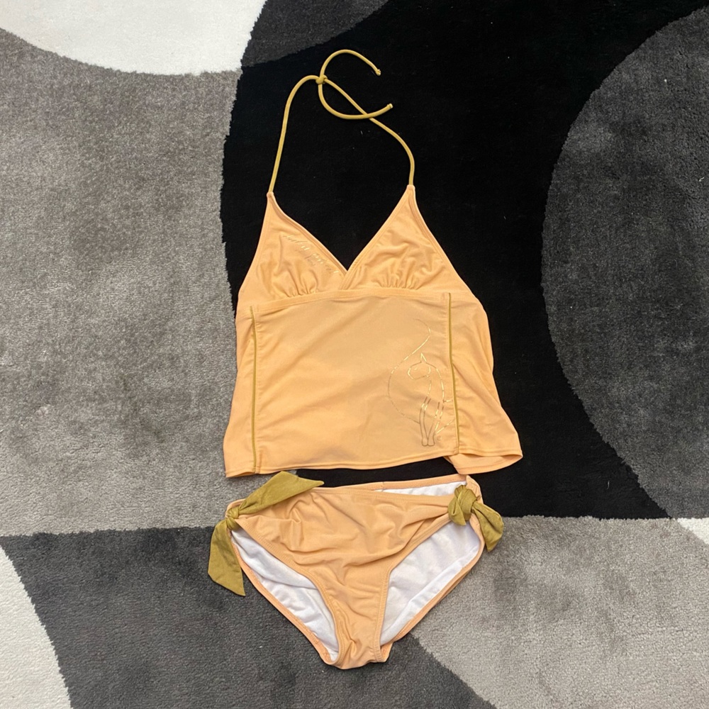 Light Orange Baby Phat Girlz Two Piece Swimsuit